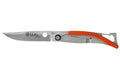 Couteau pliant Lug SP1SO orange manche en G10 et acier 11cm avec clip