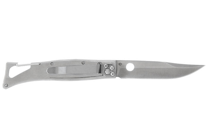 Couteau pliant LUG SP1SRB noir et rouge manche en G10 et acier 11cm avec clip