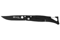 Couteau pliant Lug SP1TB noir mat manche en G10 et acier 11cm avec clip