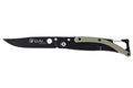 Couteau pliant LUG SP1TD désert manche en G10 et acier 11cm avec mousqueton