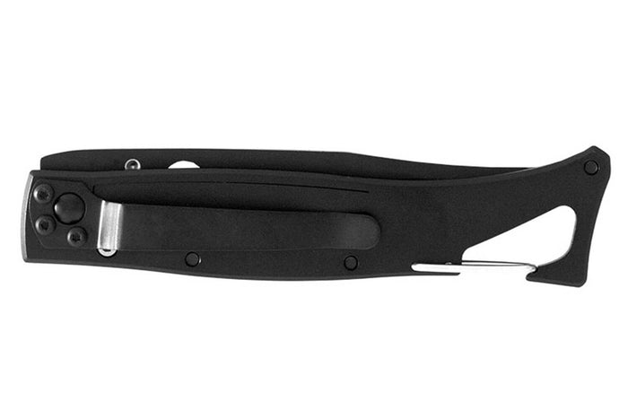 Couteau pliant LUG SP1TD désert manche en G10 et acier 11cm avec mousqueton