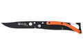 Couteau pliant Lug SP1TO noir mat et orange black titanium 11cm avec clip