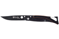 Couteau pliant Lug SP1TOB noir mat et orange black titanium 11cm avec clip