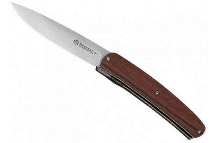 Couteau pliant Maserin Mini Gourmet 381.FM manche hêtre marron 10cm