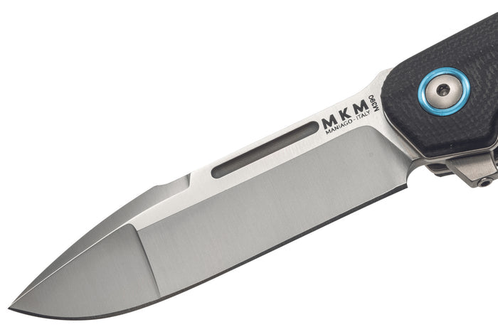 Couteau pliant MKM Clap By LionSteel MK.LS01GBK manche en G10 noir 11cm + étui