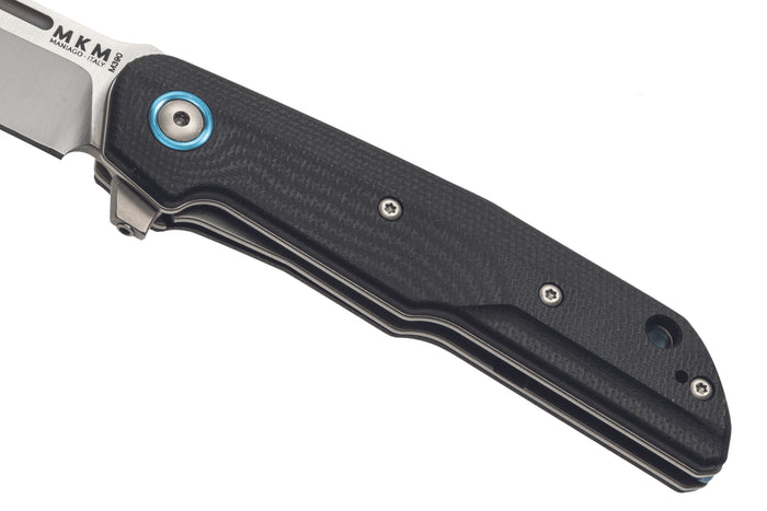 Couteau pliant MKM Clap By LionSteel MK.LS01GBK manche en G10 noir 11cm + étui