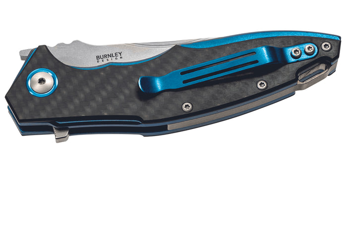 Couteau pliant MKM Raut By Viper MK.VP01CB manche en titanium/fibre de carbone noir 12cm + étui