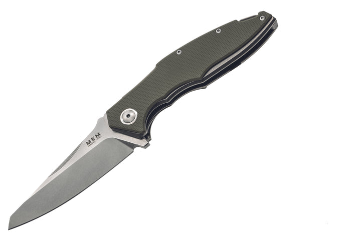 Couteau pliant MKM Raut By Viper MK.VP01GBGR manche en titanium/G10 vert 12cm + étui