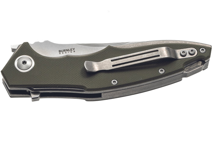 Couteau pliant MKM Raut By Viper MK.VP01GBGR manche en titanium/G10 vert 12cm + étui