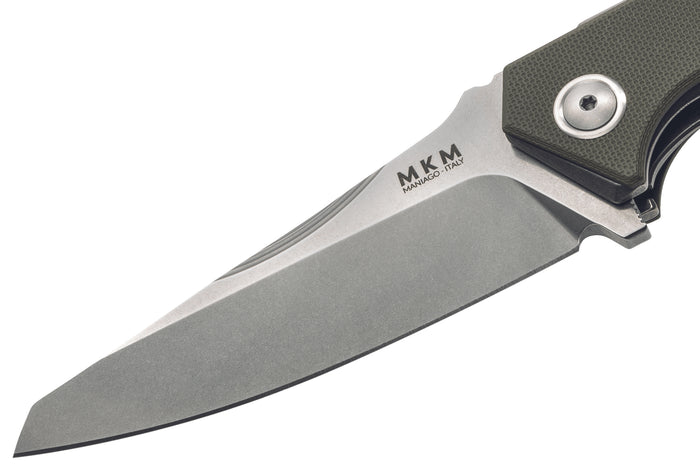 Couteau pliant MKM Raut By Viper MK.VP01GBGR manche en titanium/G10 vert 12cm + étui