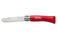 Couteau pliant Mon Premier Opinel n°07 lame 8cm manche en charme rouge