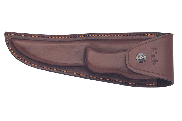Couteau pliant Muela 9235 lame en inox 20cm manche en stamina + étui en cuir