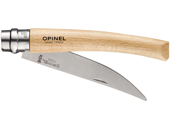 Couteau pliant Opinel Effilé n°10 lame 10cm manche hêtre