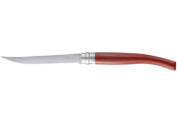 Couteau pliant Opinel Effilé n°12 lame poliglace 12cm manche padouk
