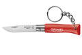 Couteau pliant Opinel Porte-clés Colorama n°04 lame 5cm manche charme rouge