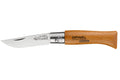 Couteau pliant Opinel Tradition Carbone n°03 lame 4cm manche hêtre