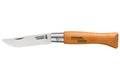 Couteau pliant Opinel Tradition Carbone n°05 lame 6cm manche hêtre