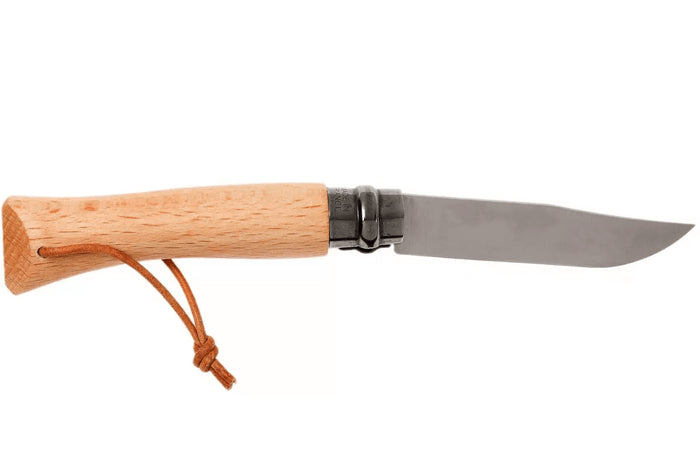 Couteau pliant Opinel Tradition Inox Baroudeur n°07 lame 8cm manche hêtre