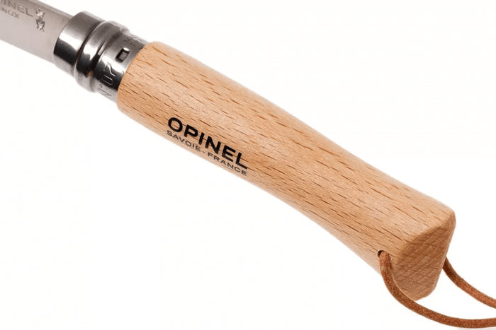 Couteau pliant Opinel Tradition Inox Baroudeur n°07 lame 8cm manche hêtre