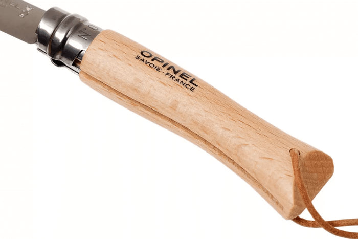Couteau pliant Opinel Tradition Inox Baroudeur n°07 lame 8cm manche hêtre