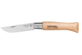 Couteau pliant Opinel Tradition Inox n°05 lame 6cm manche hêtre