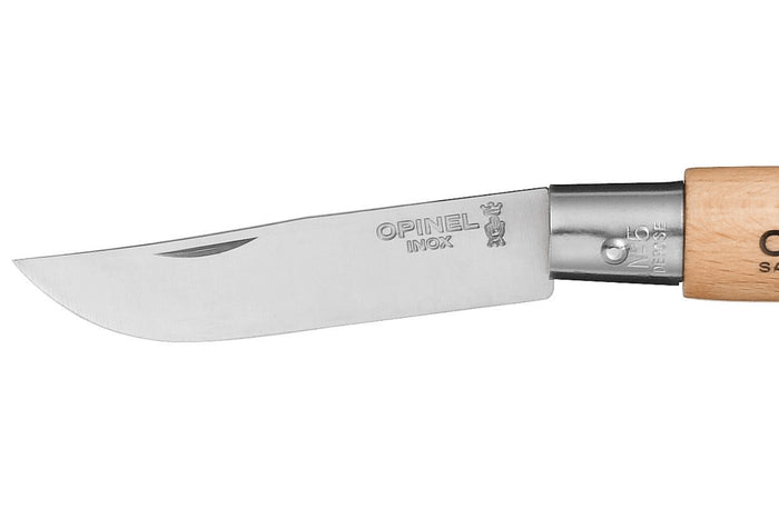 Couteau pliant Opinel Tradition Inox n°05 lame 6cm manche hêtre