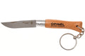 Couteau pliant Opinel Tradition Inox Porte-clés n°04 lame 5cm manche hêtre