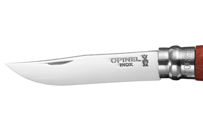 Couteau pliant Opinel Tradition Luxe n°06 lame poliglace 7cm manche padouk