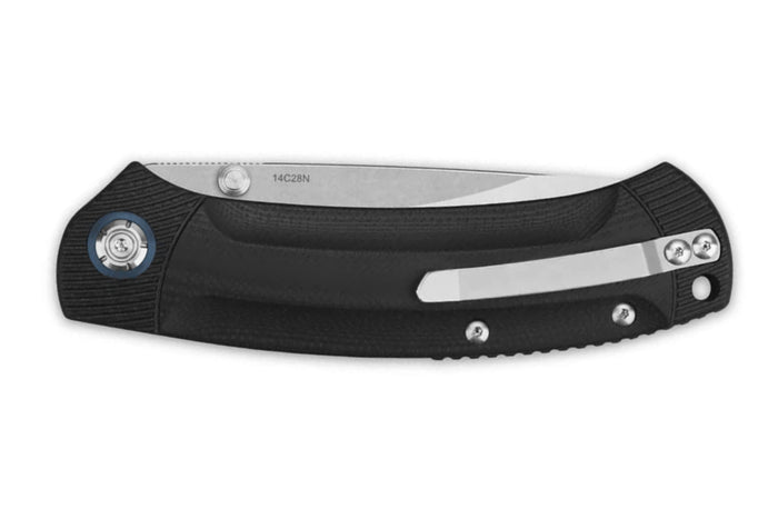 Couteau pliant QSP Copperhead 109A manche en G10 noir 12cm