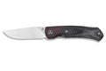Couteau pliant QSP Gannet 137A manche en carbone et micarta noir et rouge 11,4cm