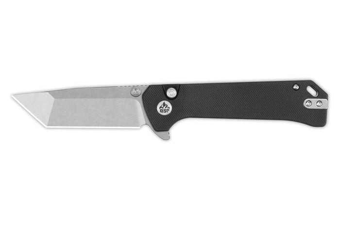 Couteau pliant QSP Grebe T 148C1 manche en G10 noir 10,8cm