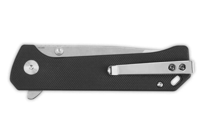 Couteau pliant QSP Grebe T 148C1 manche en G10 noir 10,8cm