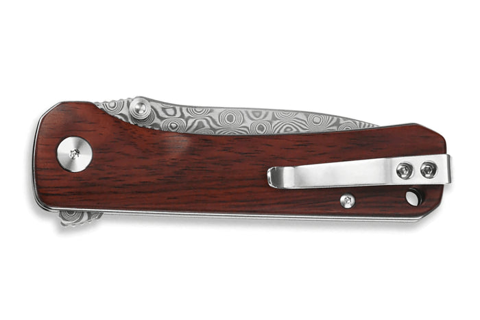 Couteau pliant QSP Hawk 131B2 manche en bois de cocobolo 10,5cm