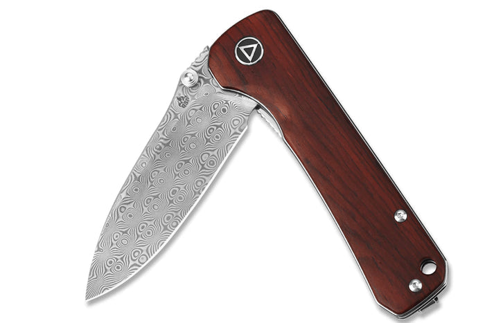 Couteau pliant QSP Hawk 131B2 manche en bois de cocobolo 10,5cm