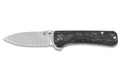 Couteau pliant QSP Hawk 131E manche en fibre de carbone noir 10,5cm