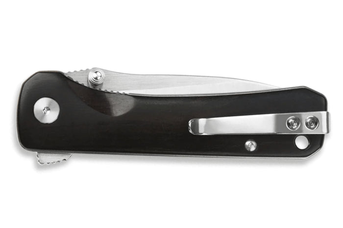 Couteau pliant QSP Hawk 131P1 manche en bois d'ébène 10,5cm