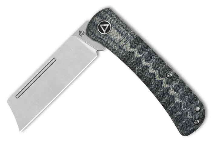 Couteau pliant QSP Hedgehog 142B manche en micarta denim 9,5cm
