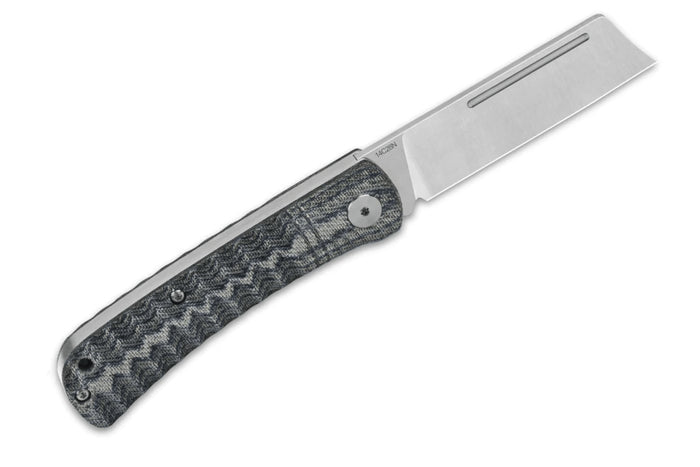 Couteau pliant QSP Hedgehog 142B manche en micarta denim 9,5cm