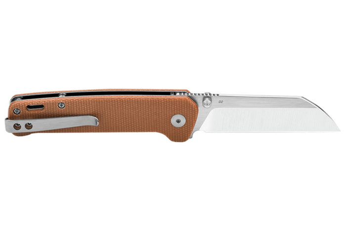 Couteau pliant QSP Penguin 130J manche en micarta tan 10,2cm