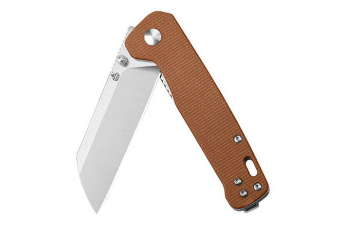 Couteau pliant QSP Penguin 130J manche en micarta tan 10,2cm