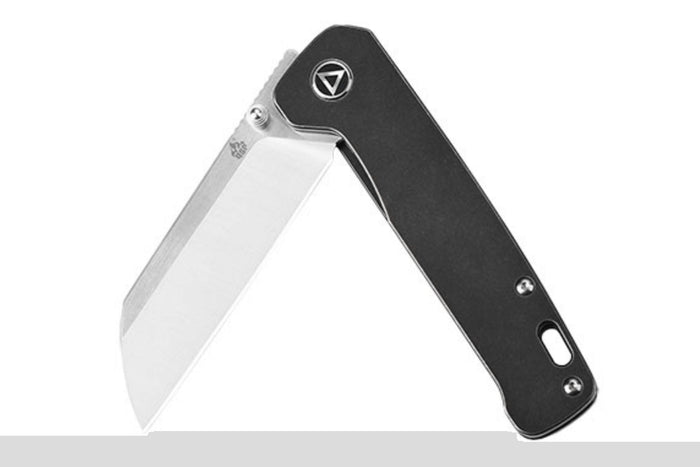 Couteau pliant QSP Penguin 130M manche en titane noir 10,2cm