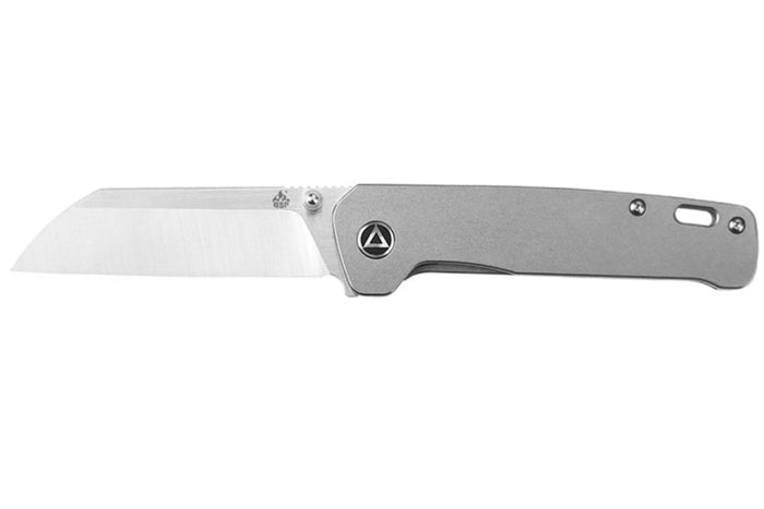 Couteau pliant QSP Penguin 130P manche en titane gris 10,2cm