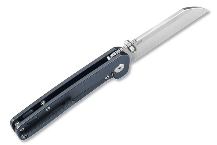 Couteau pliant QSP Penguin 130R manche en titane bleu 10,2cm