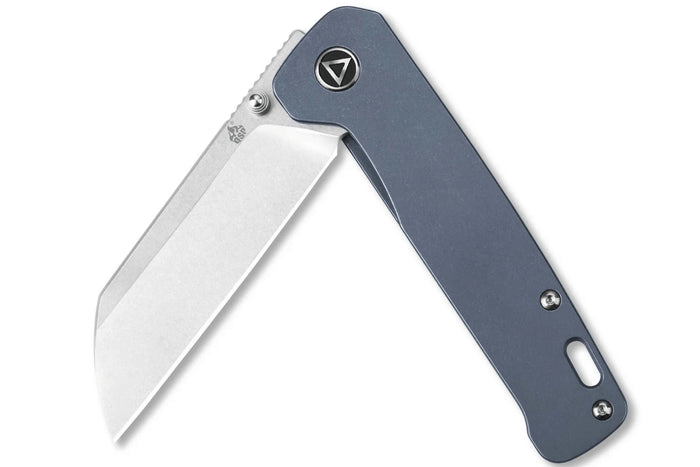 Couteau pliant QSP Penguin 130R manche en titane bleu 10,2cm