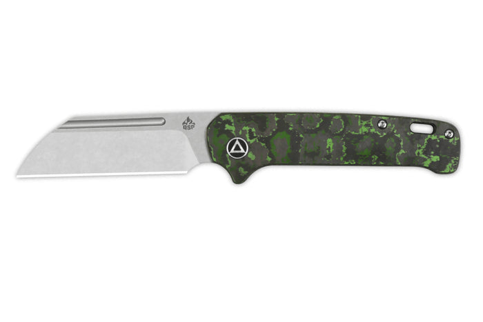 Couteau pliant QSP Penguin 130SJE1 manche en carbone motif camouflage 10,3cm