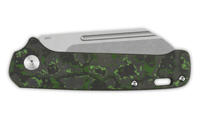 Couteau pliant QSP Penguin 130SJE1 manche en carbone motif camouflage 10,3cm