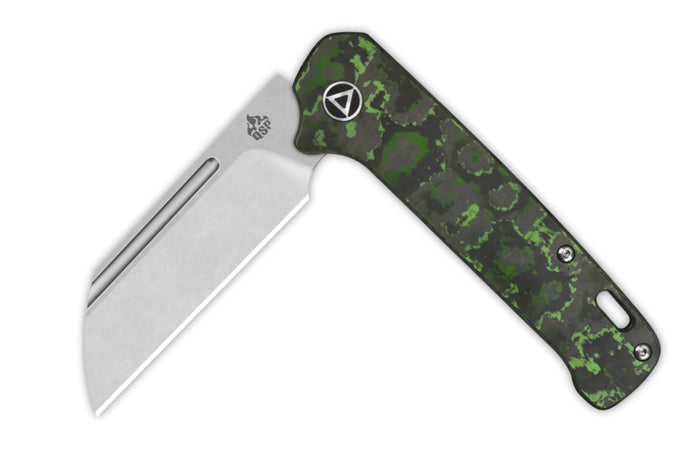 Couteau pliant QSP Penguin 130SJE1 manche en carbone motif camouflage 10,3cm