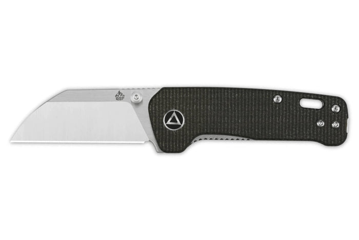 Couteau pliant QSP Penguin mini 130XSA manche en micarta noir 8,2cm