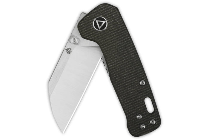 Couteau pliant QSP Penguin mini 130XSA manche en micarta noir 8,2cm