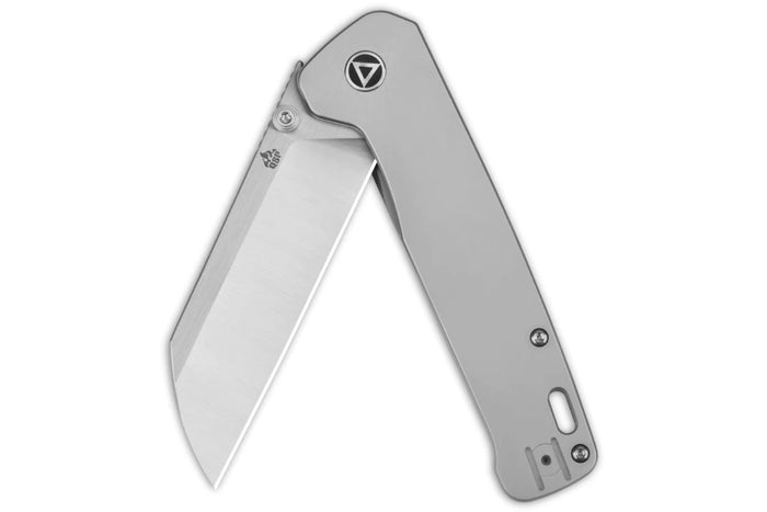 Couteau pliant QSP Penguin Plus 130XLA manche en titane gris 11,4cm